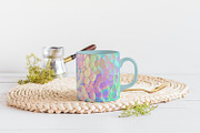 Unicorn Holographic Glass Textures, a Background Graphic by Kseniya-Omega (Thumbnail 4 of 6)