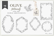 OLIVE BOTANICALS Watercolor & Line, a Work Illustration by Momo Studio (Thumbnail 12 of 15)
