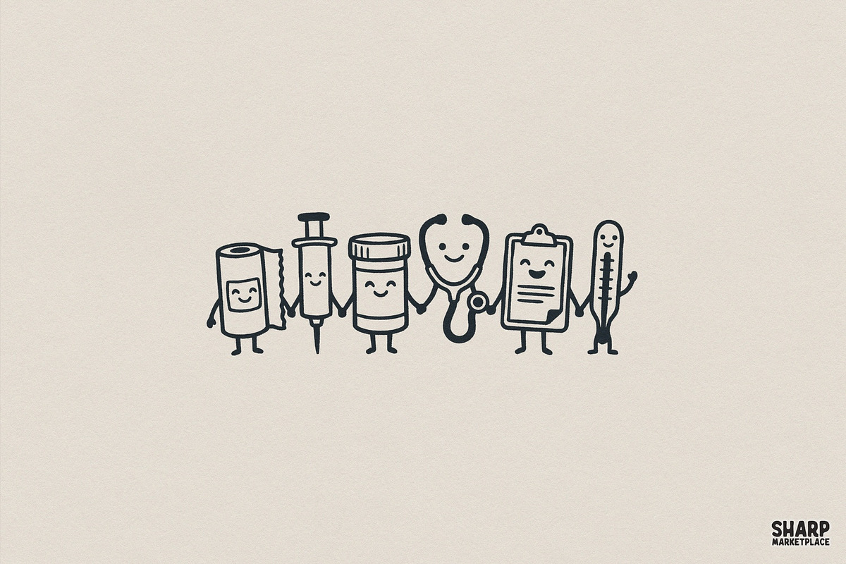 Cute Medical Team PNG, Nurse Doctor, an Illustration by SharpMarketplace (Photo 1 of 4)
