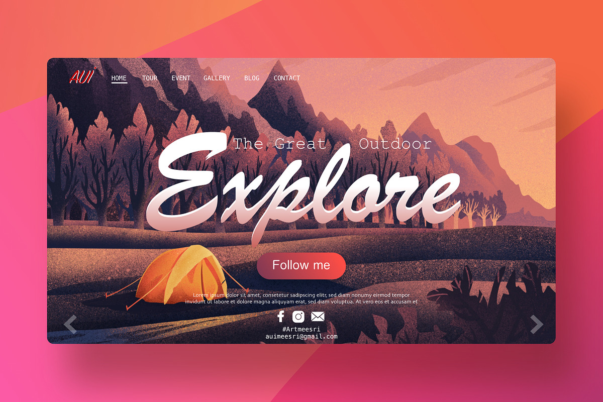 illustration of travel explore, an Illustration by Artmeesri (Photo 1 of 3)