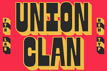 Union Clan | Shadow Font