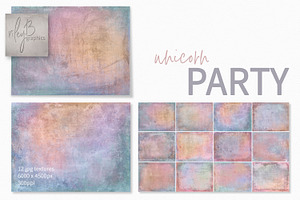 Unicorn Party Textures, a Texture Graphic by rileyBgraphics