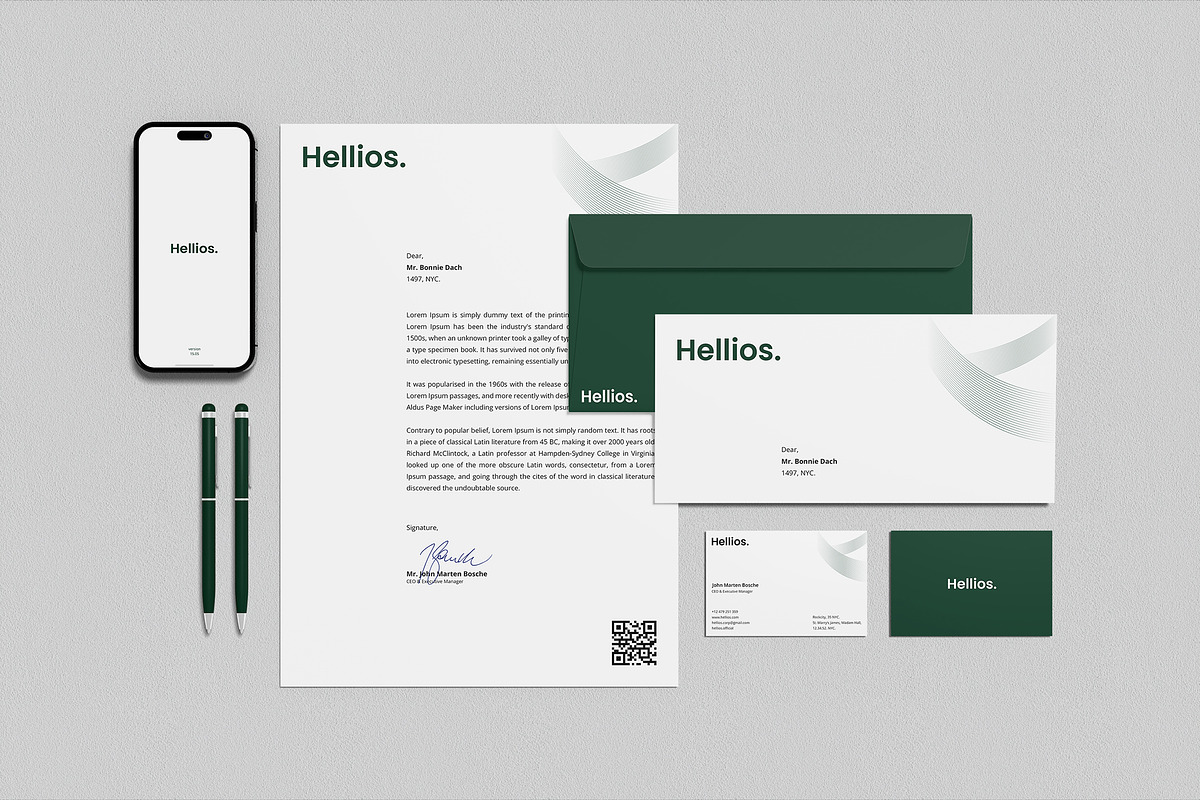 Realistic Stationery Mockup PSD, a Books & Magazine Mockup by MA-KING_ART (Photo 1 of 3)