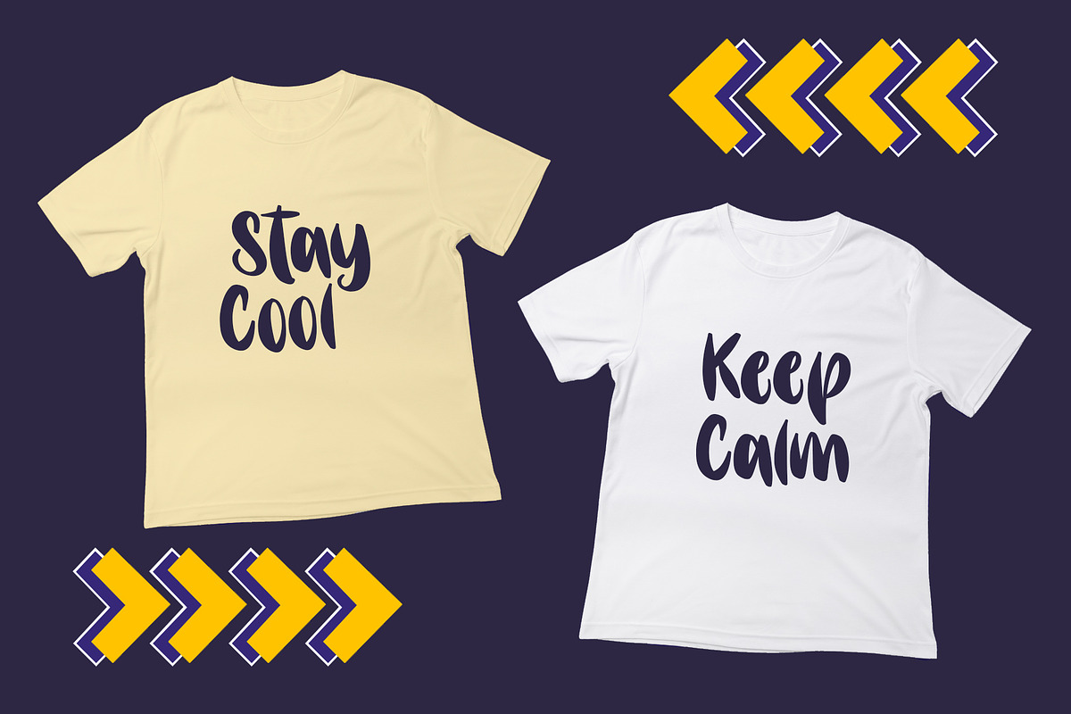 Smile Yellow - Display Font, a Handwritten Font by alifryanzulfikar (Photo 6 of 8)
