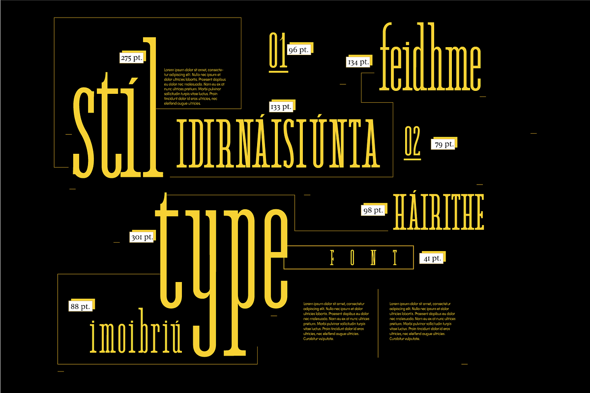 Agatha Font preview 8