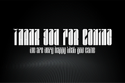 GIRAFFE CENTRE Font, a Sans Serif Font by 177Studio (Thumbnail 6 of 7)