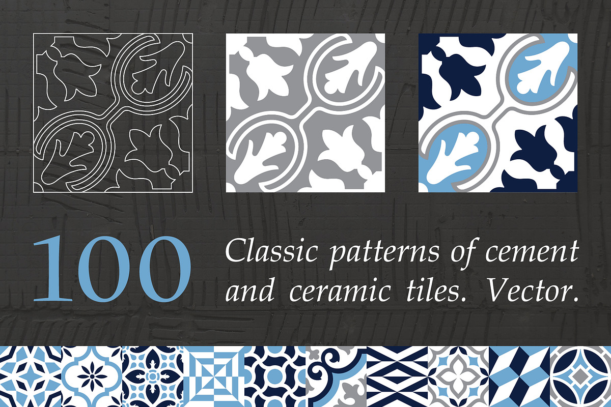 Pattern tile. Seamless. Vector., a Pattern Graphic by VyacheslavKolb (Photo 1 of 9)