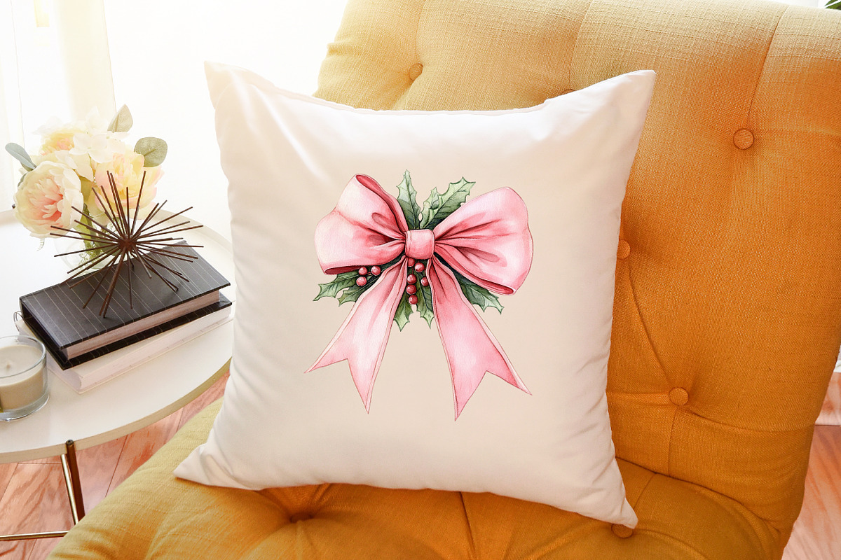 Preppy Pink Christmas Clipart Png, an Illustration by Sublimation Artist (Photo 6 of 6)