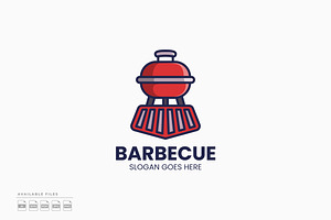 Barbecue Logo, a Branding & Logo Template by Zeer Graphic