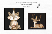 Woodland Party Animals, an Animal Illustration by EllyandLima (Thumbnail 3 of 7)