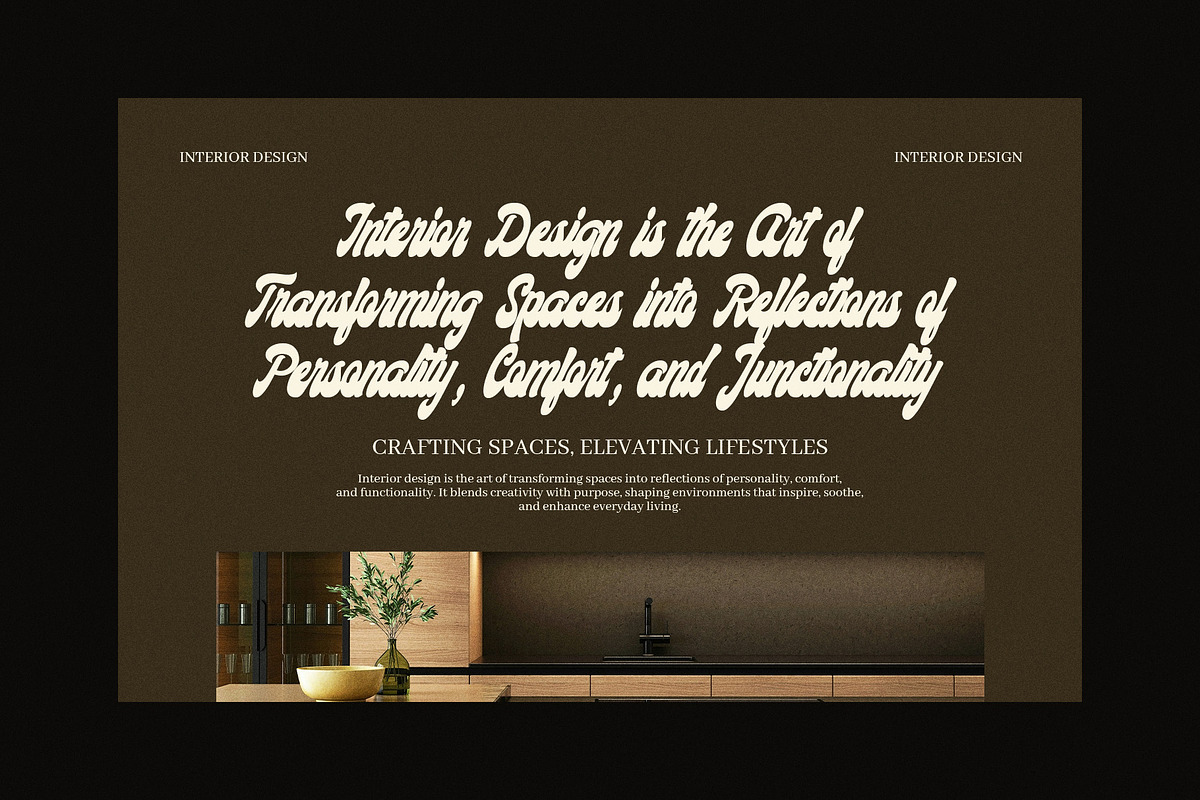 Angkara Bold Script Font, a Script Font by Elegant Font (Photo 3 of 7)