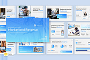Market and Revenue Google Slides, a Presentation Template by Loin Studio (Thumbnail 1 of 4)