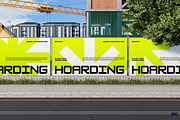 Construction Hoarding Banner Mockup, a Mockup by Claymoon Lab (Thumbnail 2 of 4)