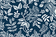 Blue and White Textures and Patterns, a Texture Graphic by Svetlana Kononova (Thumbnail 3 of 7)