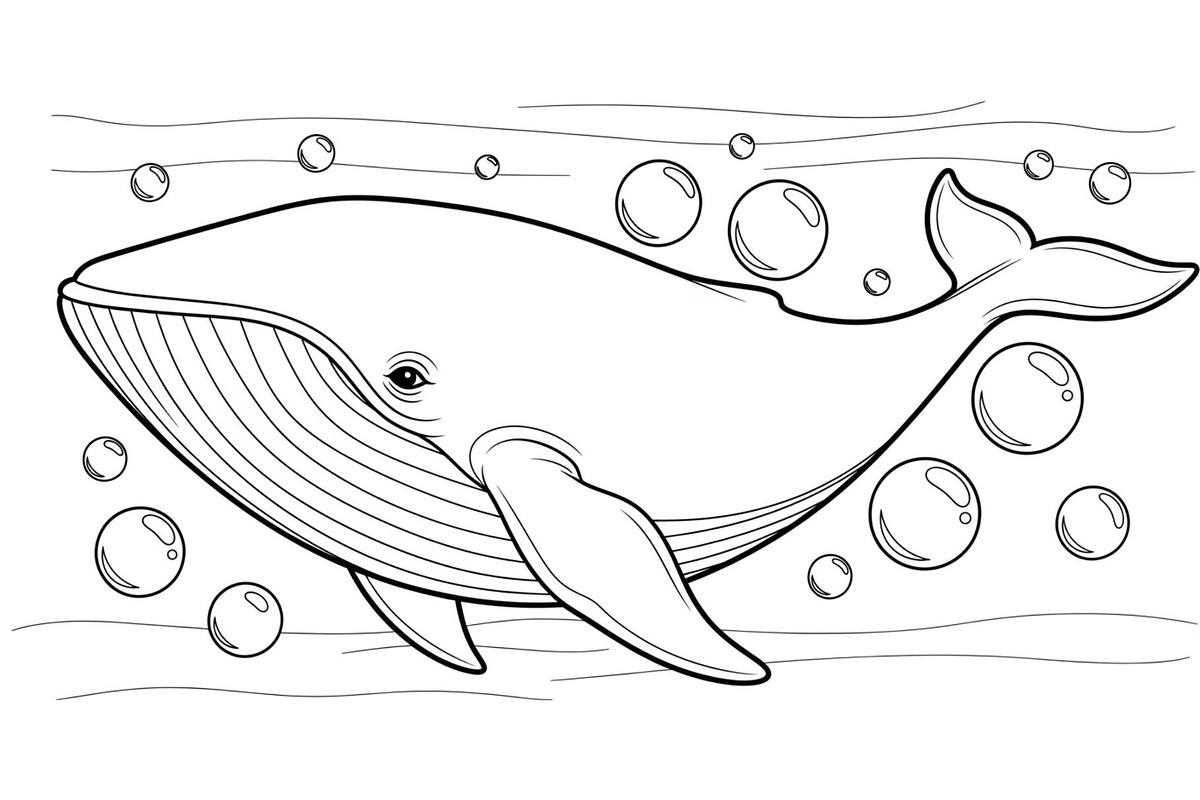 Whale Line Art Vector Bundle, an Illustration by yasushie (Photo 25 of 51)