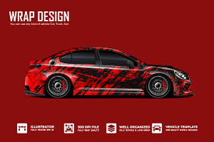 Digital Printing Car Wrap Design