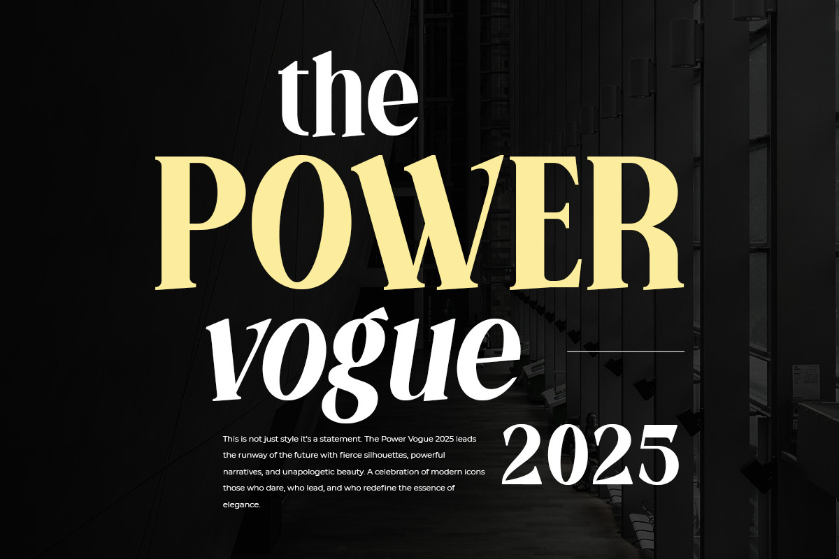 Vintera - Condensed Modern Elegant, a Serif Font by roomspace creative lab (Photo 10 of 10)