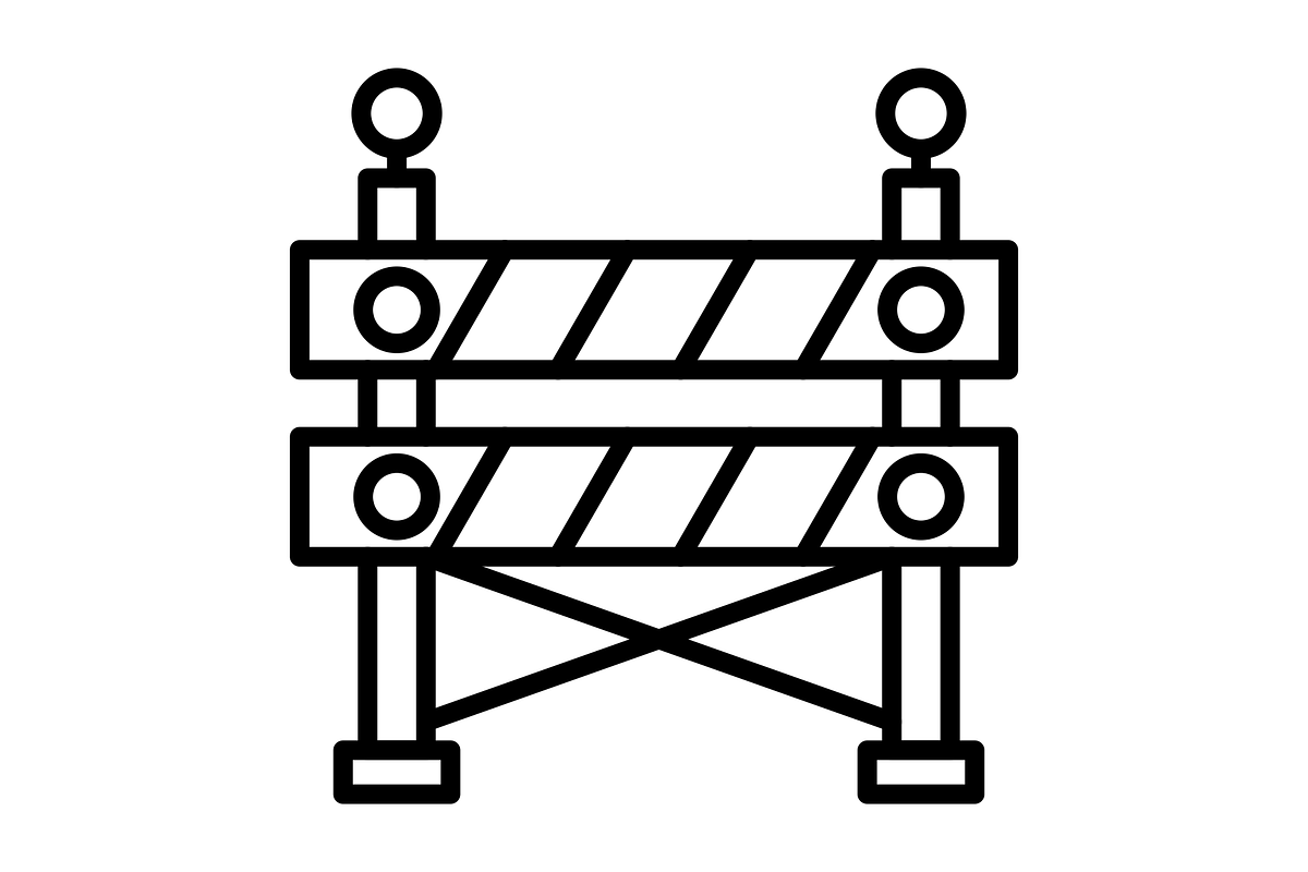 Barrier Line Icon, an Icon by Pexelpy (Photo 2 of 2)