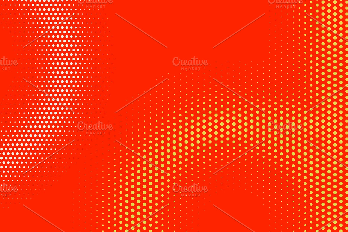 Geometric Halftone Frames, an Object Graphic by sivVector (Photo 4 of 4)