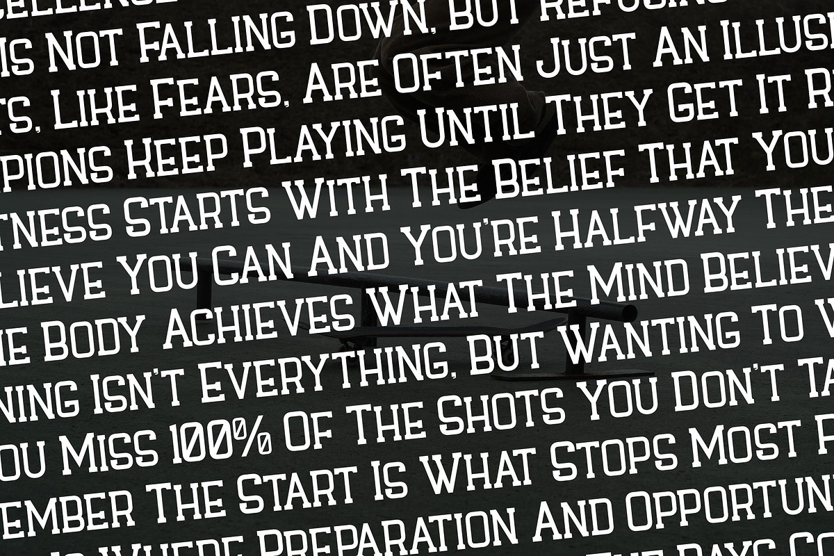 Hagofen Display Slab Serif, a Slab Serif Font by Letterena Studios (Photo 10 of 15)