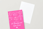 20 beauty and skin care icons set, an Outline Icon by oxy_gen (Thumbnail 4 of 6)