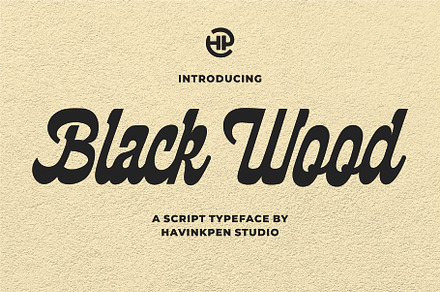 BLACK WOOD - Modern Classic Script, a Script Font by Havinkpen