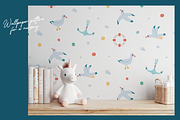 Ocean Adventure Patterns—6 Designs, an Illustration by ApollinariaManko (Thumbnail 4 of 9)