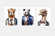 Animals in Suits Collection, an Animal Illustration by artsy-fartsy (Thumbnail 10 of 14)