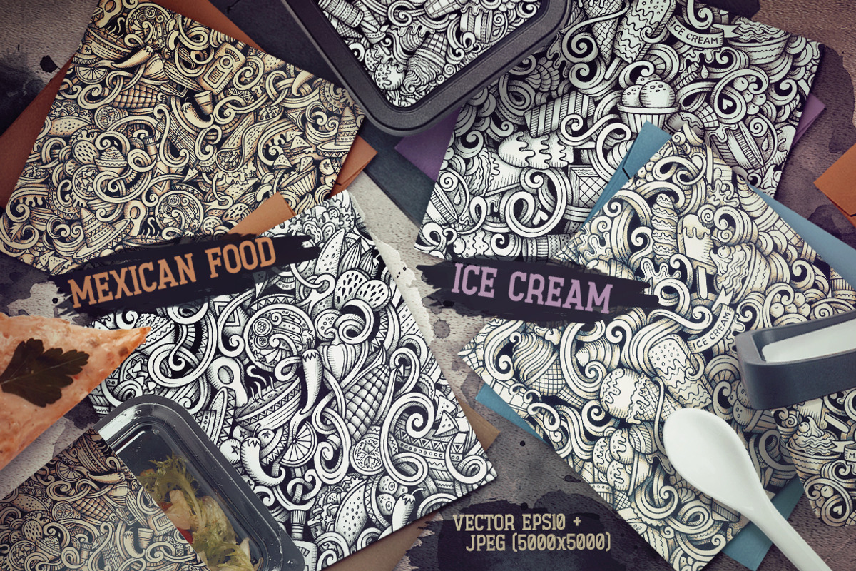 -75% Big Graphics Patterns Bundle #1, a Pattern Graphic by BALABOLKA (Photo 12 of 12)