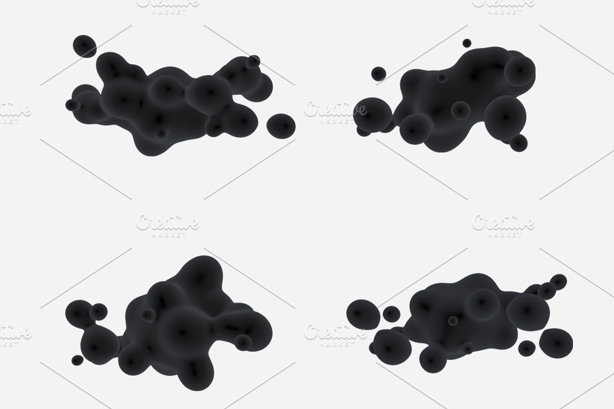 3d metaballs, an Object Graphic by ghost friend's shop (Photo 3 of 3)