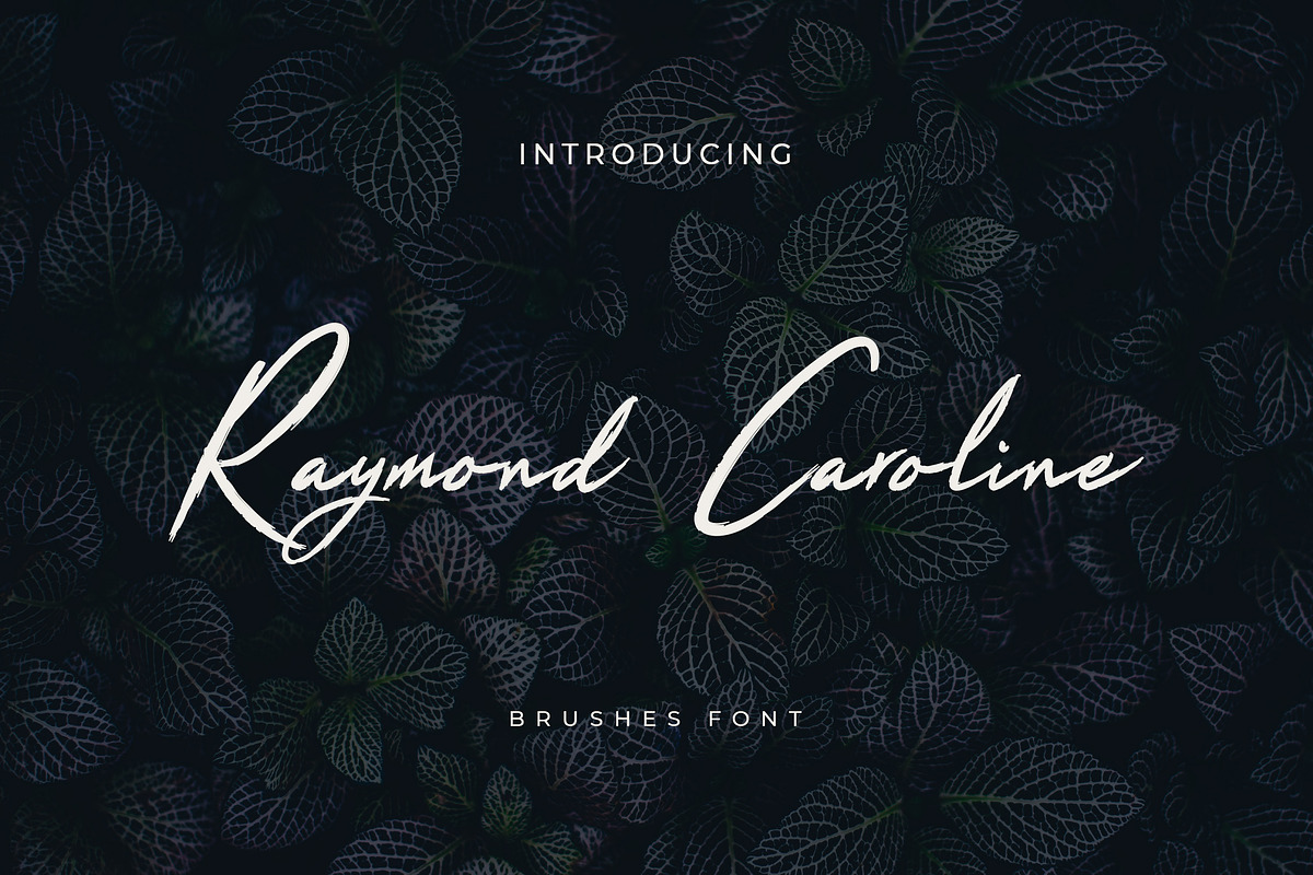 Raymond Caroline Handwritten Font, a Script Font by UICreative (Photo 1 of 5)