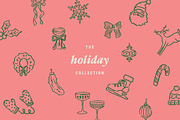 Holiday Collection Illustration Pack, a Seasonal Illustration by Brighten Made (Thumbnail 1 of 7)