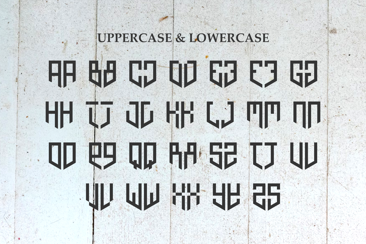 Two Letter Monogram, a Symbol Font by Letterayu Studio (Photo 6 of 6)