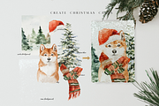Christmas mood - watercolor set, a Seasonal Illustration by Youksy (Thumbnail 16 of 20)