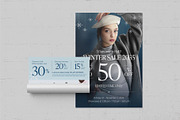 Winter Sale Poster Template, a Flyer Template by BrandPacks (Thumbnail 2 of 5)
