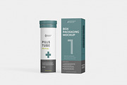 Tablets Tube Mockup, a Packaging Mockup by tiyasprabawa (Thumbnail 6 of 10)