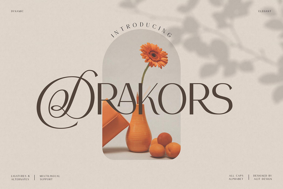Drakors elegant font, a Serif Font by alit design (Photo 1 of 15)