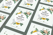 Vintage Flower - Birthday Invitation, a Flyer Template by Corrella Design (Thumbnail 3 of 3)