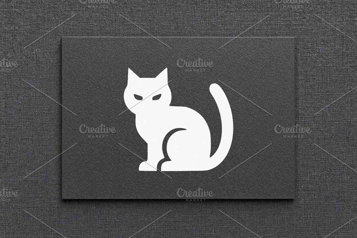 Sitting Cat Silhouette Vector, an Animal Illustration by Vectorium Studio (Photo 4 of 4)