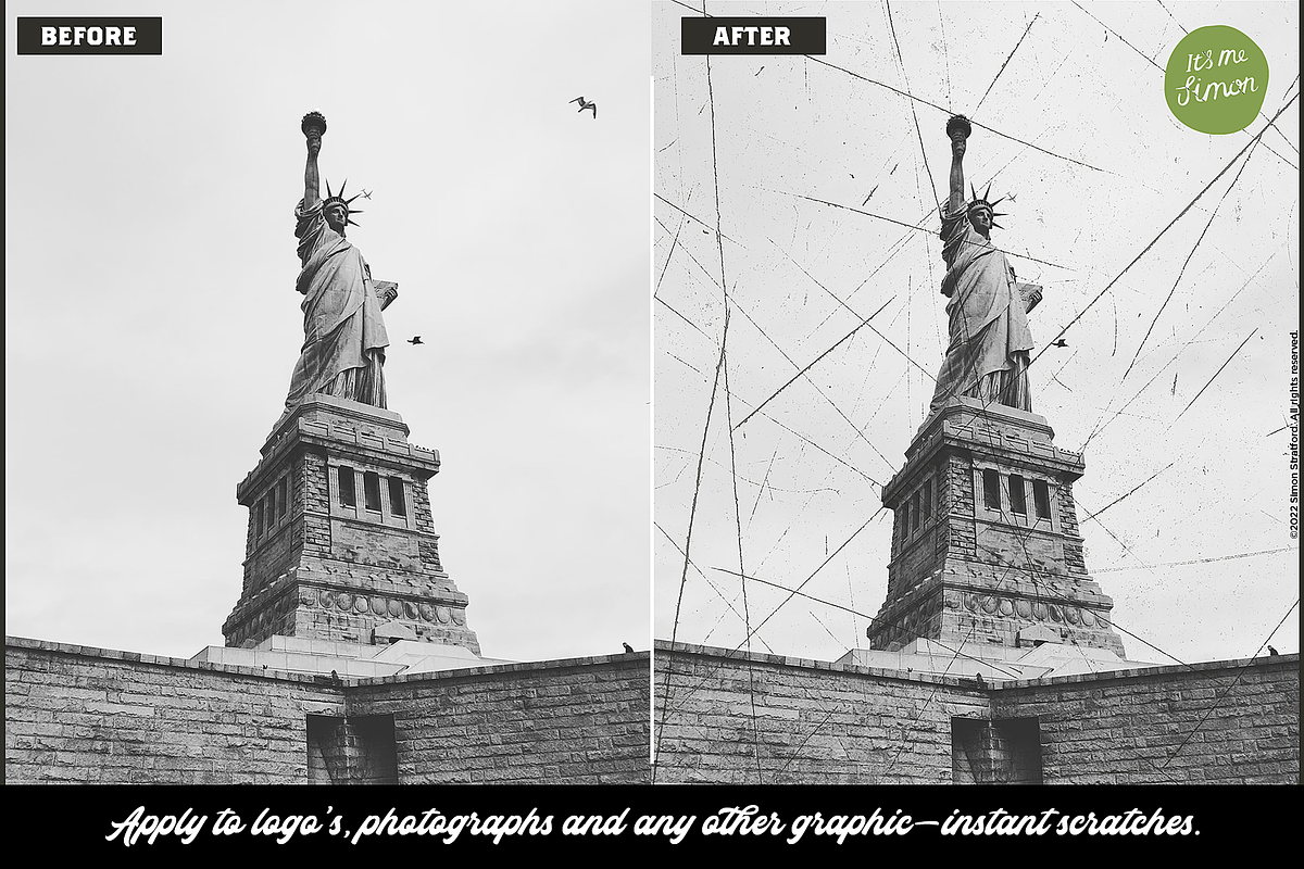 Scratched Texture Graphics photoshop, a Texture Graphic by Itsmesimon (Photo 4 of 9)