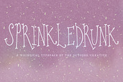 Sprinkledrunk Fun Playful Serif Font, a Serif Font by The October Creative (Thumbnail 1 of 8)