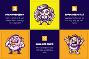 Reaction Stickers Set, an Emoji Icon by Prosymbols (Thumbnail 2 of 9)