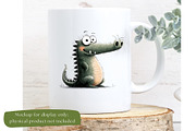 Watercolor Baby Safari Jungle Animal, an Animal Illustration by Nicole Branger Art (Thumbnail 14 of 22)