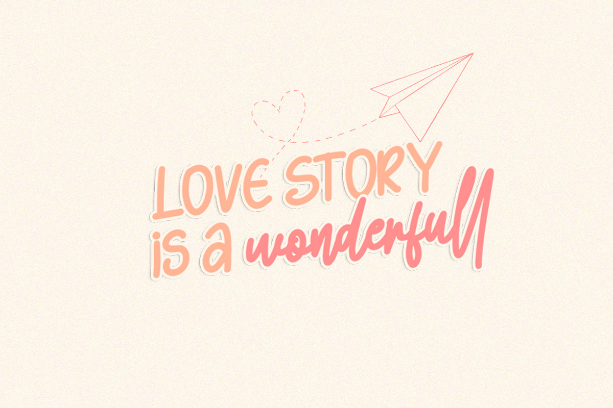 Natural Lovely - font duo, a Script Font by Struggle Studio (Photo 2 of 7)