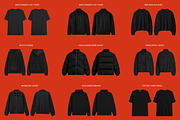 Realistic Streetwear Bundle 100, a Bottom Mockup by AtelierDuVow (Thumbnail 4 of 10)
