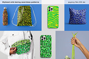 Wild Acid Animal patterns, a Pattern Graphic by ANAKOTO (Thumbnail 4 of 9)
