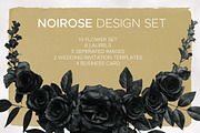Noirose Wedding Design Set, an Object Graphic by lups design (Thumbnail 1 of 11)