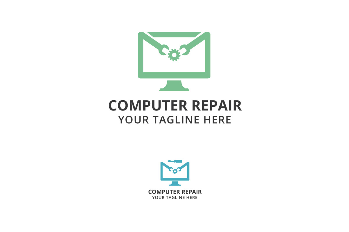 Computer Repair Logo Template, a Branding & Logo Template by Logo20