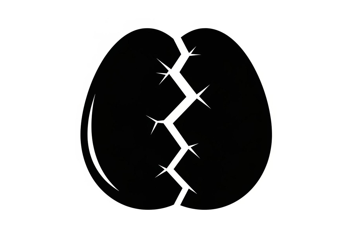 50 Cracked Egg Shell Silhouette, an Illustration by musafir_fashion (Photo 42 of 55)
