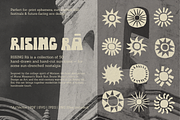 Rising Rā - 50 Hand Drawn Suns, a Decorative Illustration by Madeline ODonoghue Design (Thumbnail 1 of 11)